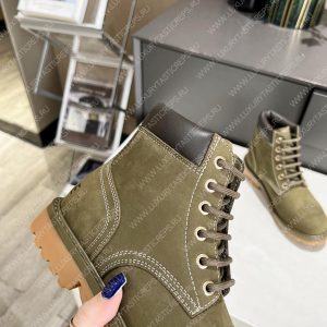 CELINE KURT LACE-UP BOOT KHAKI GREEN 343142198C - Image 4