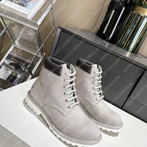 CELINE KURT LACE-UP BOOT GREY 343142198C - Image 5