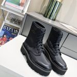 CELINE BULKY LACED UP BOOT BLACK 345597004C