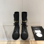 CHANEL MARTIN BOOTS BLACK G39391