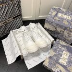 DIOR D-RISE ANKLE BOOT WHITE KCI767TFC