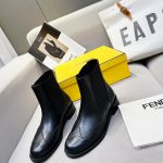 FENDI ANKLE BOOTS BLACK 7U1558AJZHF0HEB