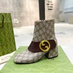 GUCCI ANKLE BOOT BEIGE 701706