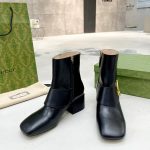 GUCCI ANKLE BOOT BLACK 700016