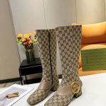 GUCCI WOMEN BLONDIE BOOT BEIGE 678278