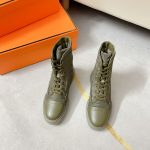 HERMES FRESH ANKLE BOOT KAKI H222052Z