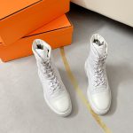 HERMES FRESH ANKLE BOOT WHITE H222052Z