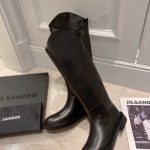 JIL SANDER TAIL RIDING BOOTS BLACK J15WW0020