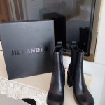 JIL SANDER ANKLE BOOTS BLACK J15WU0022