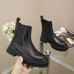 LOUIS VUITTON BAROQUE CHELSEA BOOTS BLACK 1AAHBD