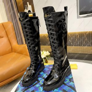 LOUIS VUITTON TERRITORY FLAT HIGH RANGER BLACK 1AAC6T - Image 5