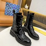 LOUIS VUITTON TERRITORY FLAT HIGH RANGER BLACK 1AABCA
