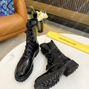 LOUIS VUITTON TERRITORY FLAT HIGH RANGER BLACK 1AABCA - Image 6