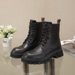 LOUIS VUITTON RANGER ANKLE BOOT BLACK 1AANTP