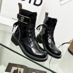 LOUIS VUITTON BEAUBOURG ANKLE BOOTS BLACK 1A8QCM