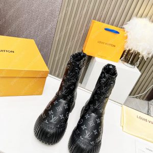 LOUIS VUITTON LAUREATE PLATFORM DESERT BOOT BLACK 1AB2X4 - Image 3