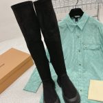 LOUIS VUITTON HIGH BOOTS BLACK 1AAOF9