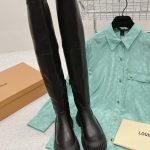 LOUIS VUITTON HIGH BOOTS BLACK 1AAOF9