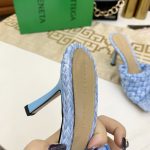 BOTTEGA VENETA DOT WAVE MULES BLUE 708882V