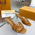 LOUIS VUITTON REVIVAL MULES BROWN 1AAP7E