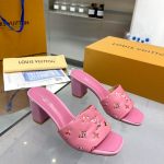 LOUIS VUITTON REVIVAL MULES PINK 1AAP7E