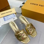 LOUIS VUITTON REVIVAL MULES GOLDEN 1AAP7E