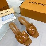LOUIS VUITTON REVIVAL MULES BROWN 1AAP7E