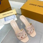 LOUIS VUITTON REVIVAL MULES NUDE 1AAP7E