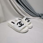CHANEL MULES WHITE G39059