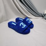 CHANEL MULES BLUE G39059