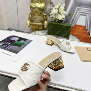 GUCCI JOLIE GG SUPREME CANVAS AND RUBBER SLIDES WHITE 1473721 - Image 8