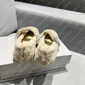 JIMMY CHOO KRISTA FLAT BEIGE AS2034 - Image 4