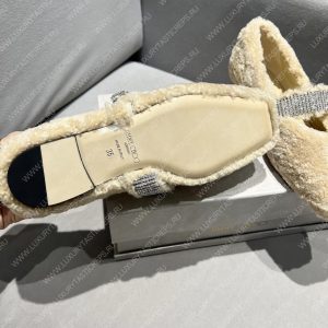 JIMMY CHOO KRISTA FLAT BEIGE AS2034 - Image 9