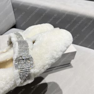 JIMMY CHOO KRISTA FLAT WHITE AS2034 - Image 5