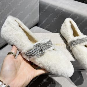 JIMMY CHOO KRISTA FLAT WHITE AS2034 - Image 6