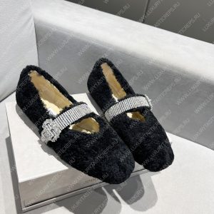 JIMMY CHOO KRISTA FLAT BLACK KRISTAFLATZVO - Image 3