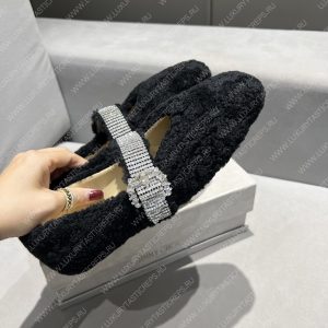 JIMMY CHOO KRISTA FLAT BLACK KRISTAFLATZVO - Image 5