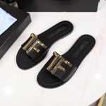 TOM FORD PLAQUE SLIDES BLACK W2408TVAX