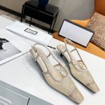 GUCCI GG SLINGBACK PUMP FAWN 675829