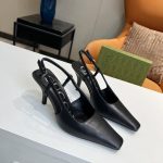 GUCCI SLINGBACK PUMP BLACK 674666