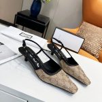 GUCCI GG SLINGBACK PUMP BEIGE 693210