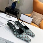 GUCCI GG SLINGBACK PUMP GREEN 693210