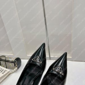 PRADA PATENT LEATHER PUMPS BLACK 1I001N - Image 3