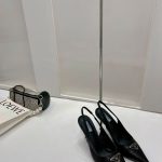 PRADA SLINGBACK PUMP BLACK 1I002N