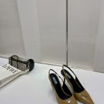 PRADA SLINGBACK PUMP BROWN 1I002N