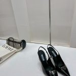 PRADA SLINGBACK PUMP BLACK 1I002N
