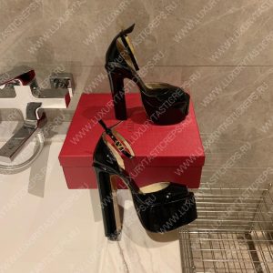 VALENTINO TAN-GO PLATFORM SANDAL BLACK 1W2S0FE0VNE_I16 - Image 4