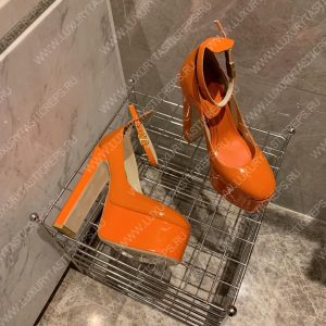 VALENTINO TAN-GO PLATFORM PUMP ORANGE WS0DQ3VNE_0NO - Image 6
