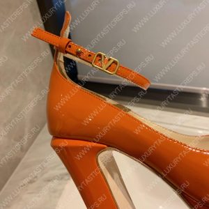 VALENTINO TAN-GO PLATFORM PUMP ORANGE WS0DQ3VNE_0NO - Image 7