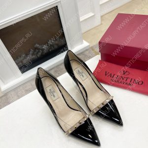 VALENTINO V BUCKLE PUMPS BLACK 1W2S0FH8LAFGF9 - Image 6